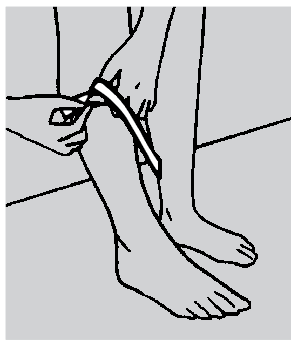 How to measure your calf