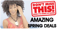 Amazing Spring Deals